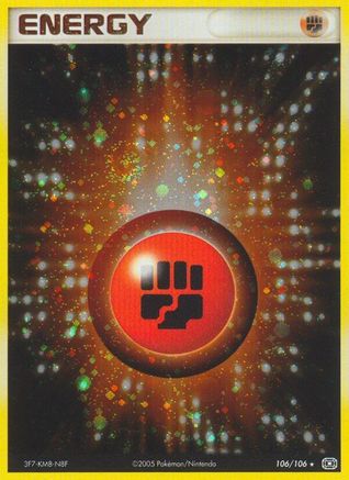 Fighting Energy - 106/106 - Holo Rare