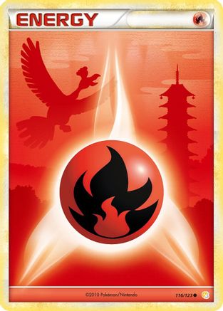Fire Energy - 116/123 - Common - Reverse Holo
