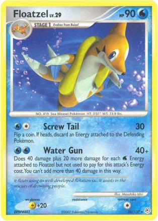 Floatzel - 26/130 - Rare