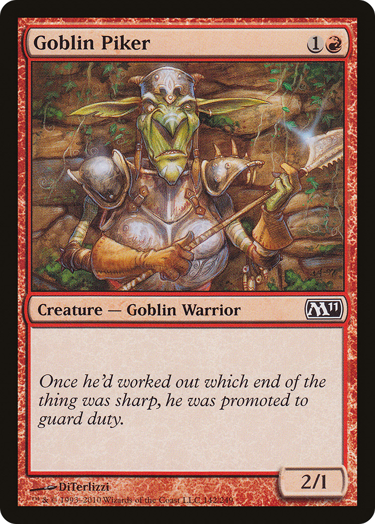 Goblin Piker (M11-142)