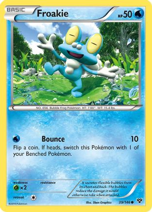 Froakie - 39/146 - Common - Reverse Holo