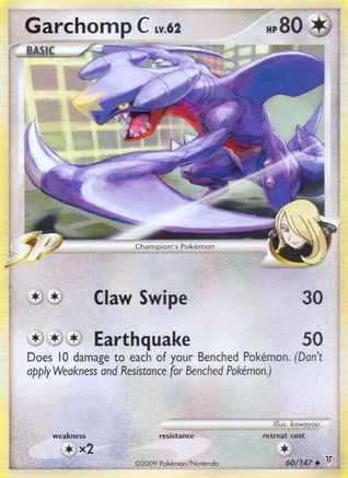 Garchomp C - 60/147 - Uncommon