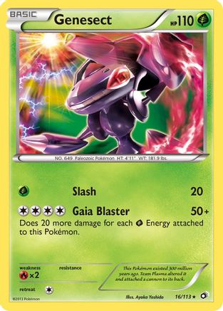 Genesect - 16/113 - Holo Rare