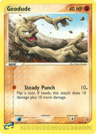 Geodude - 56/97 - Common - Reverse Holo