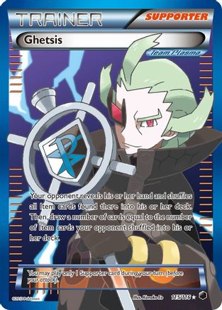 Ghetsis (Team Plasma) (Full Art) - 115/116 - Ultra Rare