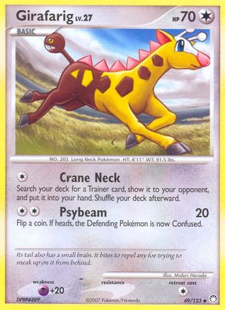 Girafarig - 49/123 - Uncommon