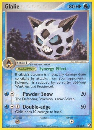 Glalie - 30/108 - Uncommon - Reverse Holo