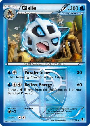 Glalie (Team Plasma) - 22/101 - Uncommon