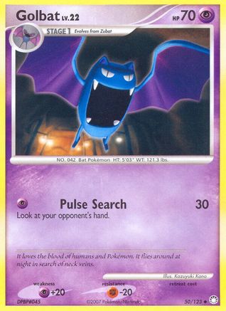 Golbat - 50/123 - Uncommon