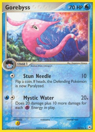 Gorebyss - 18/101 - Rare - Reverse Holo