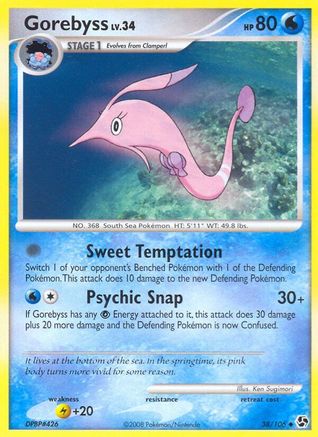 Gorebyss - 38/106 - Uncommon - Reverse Holo