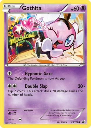 Gothita (69) - 69/113 - Common - Reverse Holo