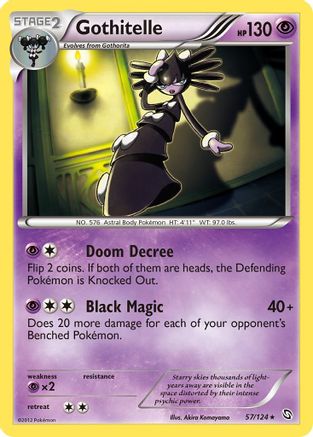 Gothitelle  Dragons Exalted - Rare