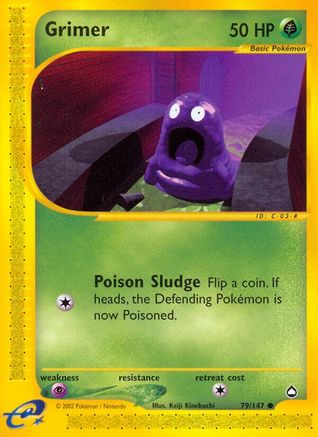 Grimer - 79/147 - Common - Reverse Holo