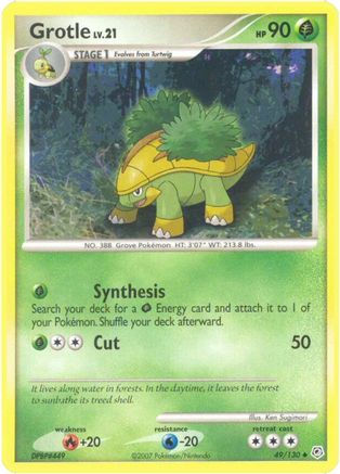 Grotle - 49/130 - Uncommon - Reverse Holo
