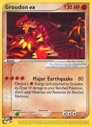 Groudon EX (Nintendo Power Magazine) - 2/40 - Promo