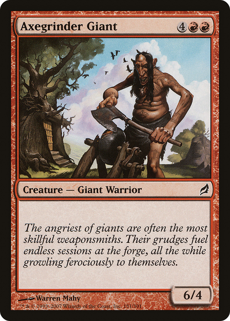 Axegrinder Giant (LRW-151)  Foil