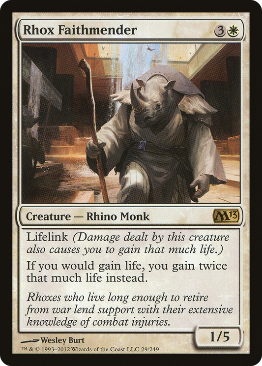 Rhox Faithmender (M13-029)  Foil
