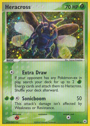 Heracross - 7/101 - Holo Rare