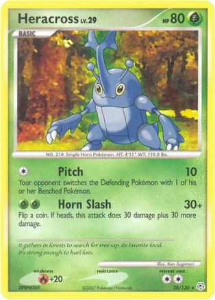Heracross - 28/130 - Rare