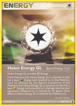 Holon Energy GL - 105/113 - Rare