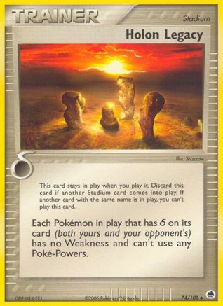 Holon Legacy - 74/101 - Uncommon - Reverse Holo