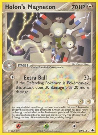 Holon's Magneton - 22/113 - Rare - Reverse Holo