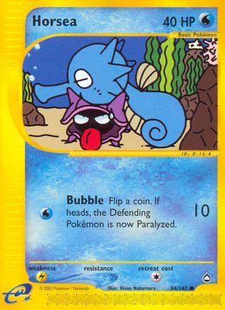 Horsea - 84/147 - Common - Reverse Holo
