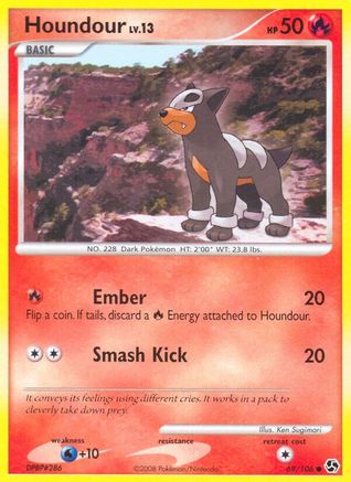 Houndour - 69/106 - Common - Reverse Holo