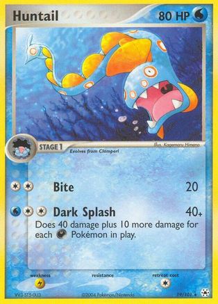 Huntail - 19/101 - Rare - Reverse Holo