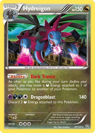 Hydreigon (97) - 97/124 - Holo Rare