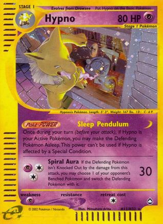 Hypno - H12/147 - Holo Rare