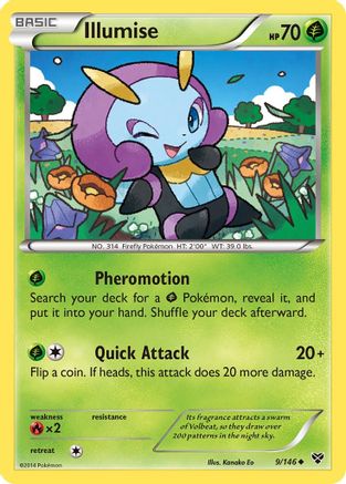 Illumise - 9/146 - Uncommon