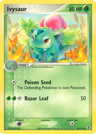 Ivysaur - 35/112 - Uncommon - Reverse Holo