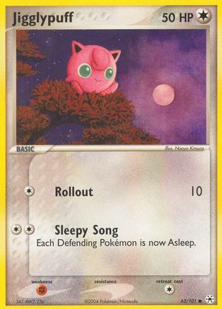 Jigglypuff - 63/101 - Common - Reverse Holo
