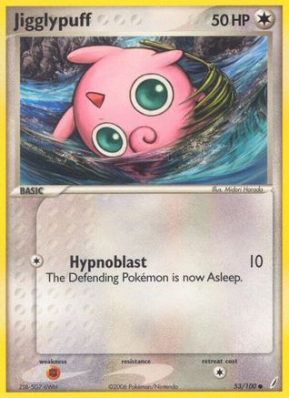 Jigglypuff - 53/100 - Common - Reverse Holo