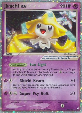 Jirachi EX - 94/100 - Ultra Rare