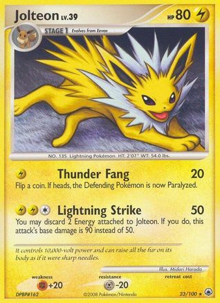 Jolteon 23/100  Majestic Dawn - Rare