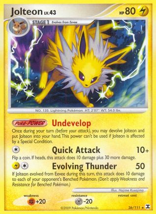 Jolteon  - Reverse Holofoil- Rare