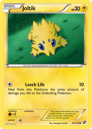 Joltik (45) - 45/114 - Common - Reverse Holo