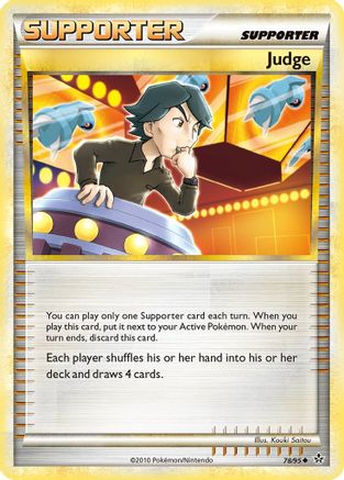 Judge 078  - Reverse Holofoil Unleashed - Uncommon