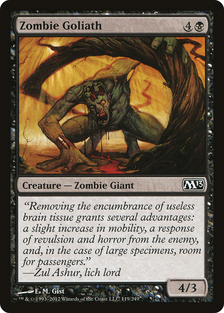 Zombie Goliath (M13-119)  Foil