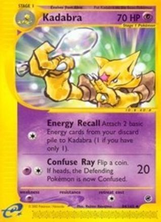 Kadabra - 84/165 - Uncommon - Reverse Holo