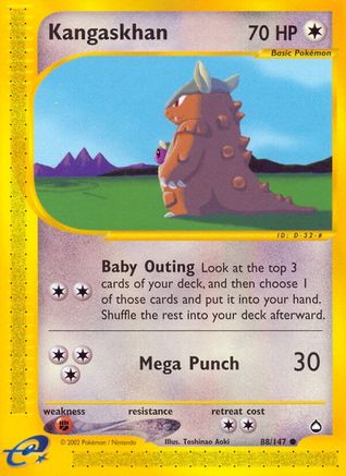 Kangaskhan - 88/147 - Common - Reverse Holo