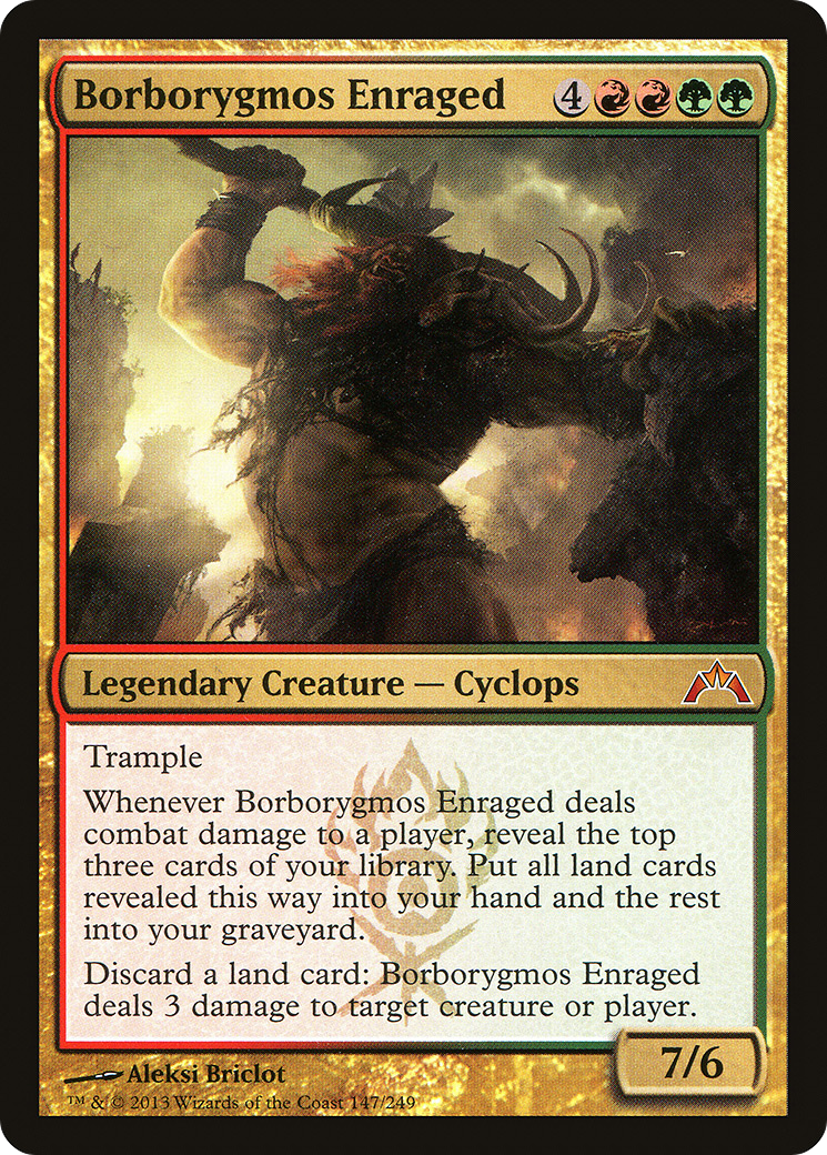 Borborygmos Enraged (GTC-147)  Foil