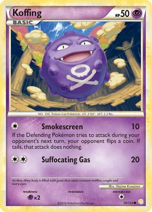 Koffing - 70/123 - Common - Reverse Holo