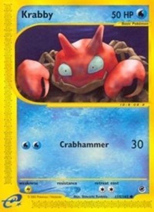 Krabby - 115/165 - Common