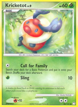 Kricketot - 86/123 - Common
