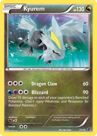 Kyurem - 21/20 - Holo Rare