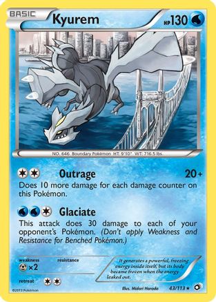 Kyurem - 43/113 - Holo Rare